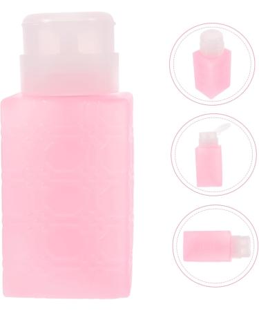 MERRYHAPY Makeup Remover Bottle Nail Polish Remover Push down Makeup Remover Container Nail Polish Remover Bottle Mini Water Pump 6x5x13cm Pink - Buy Online on GoSupps.com