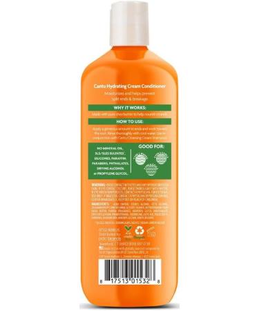 Cantu cr me de curling la noix de coco 12oz avec shampoing et revitalisant sans sulfate 12oz et cr me activatrice de boucles hydratante au beurre de karit 12oz - Buy Online on GoSupps.com