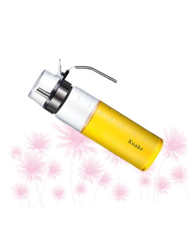 ABOOFAN Olive Oil Pourer Dispenser Vinegar Dispenser Bottle Glass Oil Bottle Oil Measuring Bottle Sauce Container Olive Oil Pour Spout Oil Dispenser Auto Salad Oil Salad Dressing 6.5x23.5cm As Shown