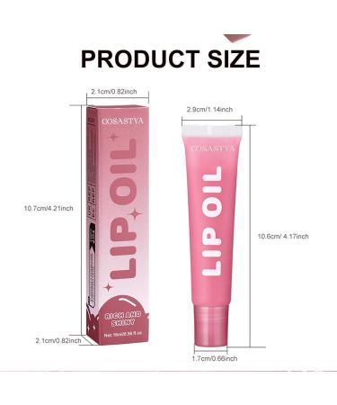 COSASTYA Lip Oil Moisturizing and layered application of Dudu Lip Jelly Lip Colored Lip Oil (6 PACK) - Buy Online on GoSupps.com