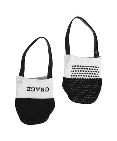 FOMIYES 1 Pair yoga socks forefoot pad toe liner socks high heel socks forefoot pads men toe sock invisible liner sock metatarsal pads socks anti drop half palm rest man Polyester