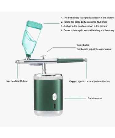 Tovmekdjn Beauty Instrument Oxygen Injection Instrument Multifunctional Oxygen Injection Instrument Household Handheld Moisturizing and Hydrating Device - Buy Online on GoSupps.com