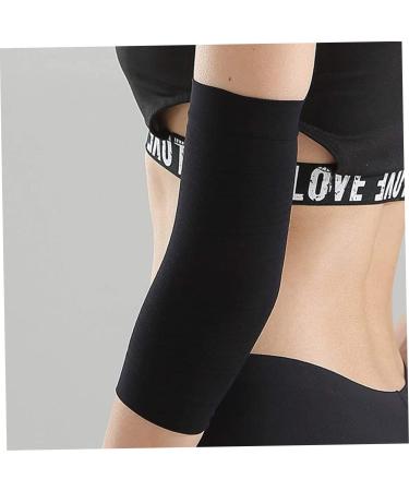 Arm Shaper Compression Sleeves - Weight Loss Upper Arm Toner for Men & Women | 2 Pair Black - Buy Online on GoSupps.com