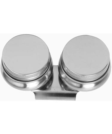 Stainless Steel Large Mouth Palette Cup for Oil Painting - Double/Single Dipper Container Cup - Buy Online on GoSupps.com