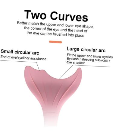 KALLORY 5pcs Eyeliner Auxiliary Artifact Lash Separator Eye Shadow Stencils for Makeup Eyeshadow Make up 15X4.5CMx5pcs Pinkx5pcs - Buy Online on GoSupps.com