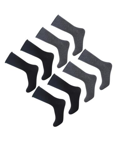 Healvian 4 Pairs Socks for Men Socks for Women Womens Socks Patient Elderly Socks Elastic Socks Foot Protection Socks Pregnant Women Socks Women's Men's Socks Cotton Ordinary