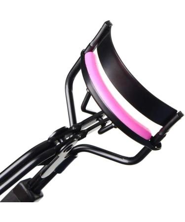 Women Professional Eyelashes Curling Tweezers Clips Lasting Eyes Makeup Beauty Tools Eyelash Curler Eye Lash Cosmetic Curling Tweezers Tools Handle Pads (Color : Orange and Purple) - Buy Online on GoSupps.com