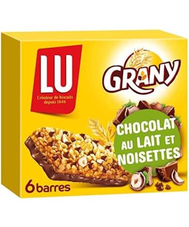 g neric GRANY|Grany Milk Chocolate and Hazelnut Bars 138G|(Pack of 4)|best deal