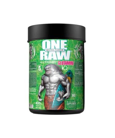ZooMad Labs Zoomad Labs - One Raw Glutamine (400g) - Glutamine - L-Glutamine de Kyowa - Neutre