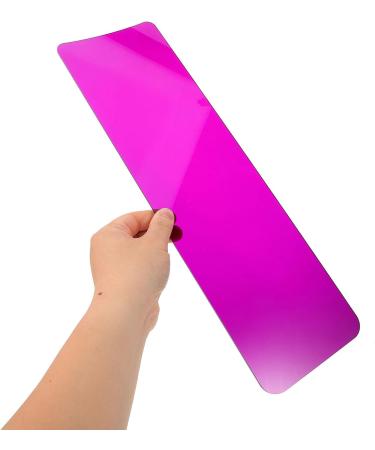 PLAFOPE Planche de Coloration Cheveux Professionnelle Acrylique Semi-transparente Violette Accessoire Salon Coiffure pour M ches Pr cises et Application Uniforme L g re et Portable pour - Buy Online on GoSupps.com
