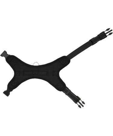 Adjustable Reflective Dog Safety Harness with Leash Set - No-Pull Breathable Vest for Small, Medium, Large Dogs - Training and Walking - Black - Buy Online on GoSupps.com