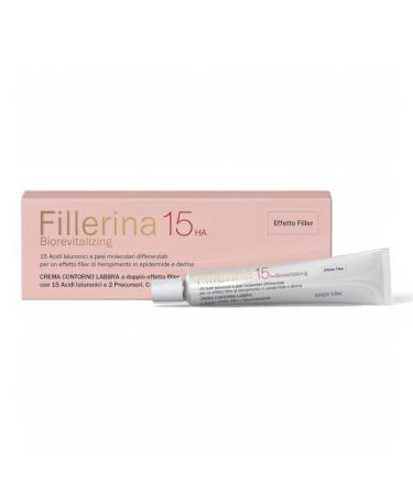 Fillerina 15HA Biorevitalizing Cr me Contour L vres Effet Remplissage Grade 5 15 ml