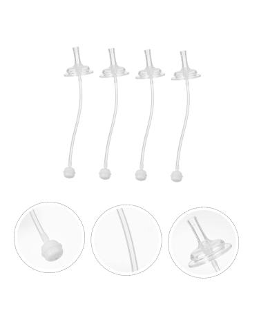 Toyvian 12-Pack Water Sucking Straws for Babies - Baby Bottle Accessories & Learning Cup Parts - Buy Online on GoSupps.com