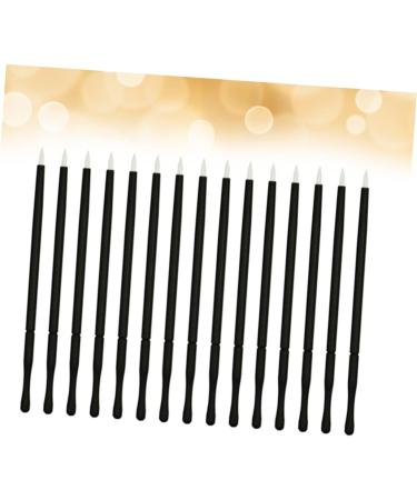 HAPINARY 50pcs Eye Makeup Tools Eyeliner Brush Thin Angled Makeup Eye Wands Disposable Applicator White 10*0.5cm White - Buy Online on GoSupps.com