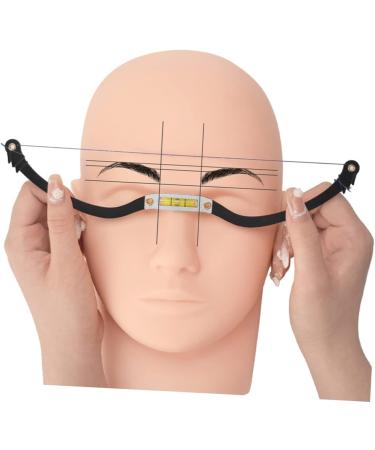 POPETPOP 1 Set Arch Embroidery Eyebrow Ruler Makeup Stencil Line Ruler Eyebrow Shaper Bubble Drawing Ruler - Buy Online on GoSupps.com