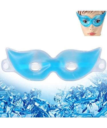 Cooling Eye Mask - Reusable Gel Mask for Relaxation & Eye Relief | International Shipping Available - Buy Online on GoSupps.com