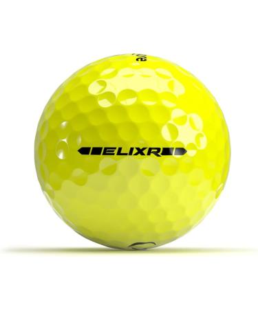 ONCORE GOLF ELIXR Tour Ball (2020) - Yellow | One Dozen High Performance Golf Balls - Buy Online on GoSupps.com
