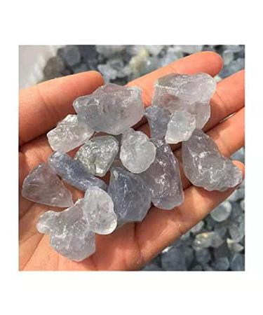 raw Minerals Crystals Natural Sky Blue Celestite Rough Gemstone 100g