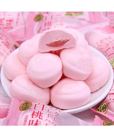 White Peach Cotton Candy Mango Soft Candy Milk Candy Toffee Chocolate Candy Hard Candy Nulli Candy Crispy Candy Oak Candy Coffee Candy Mint Candy (White peach flavored filling cotton candy 250g) - Buy Online on GoSupps.com