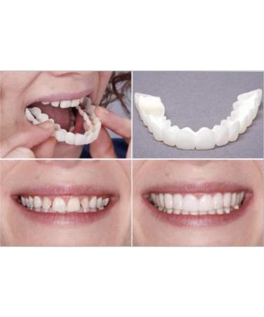 Buy WTTFC Cosmetic Teeth Dentures - Provisional False Teeth & Tooth Repair Set for Gaps | Ship Worldwide - Buy Online on GoSupps.com