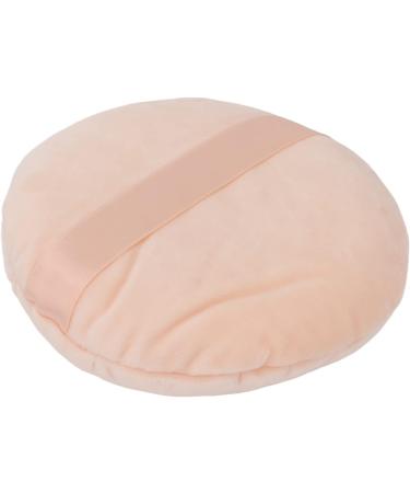 Powder Puff Wet and Dry Washable Soft Swansdown Large Round Loose Powder Puff for Makeup (Skin Color) - Buy Online on GoSupps.com