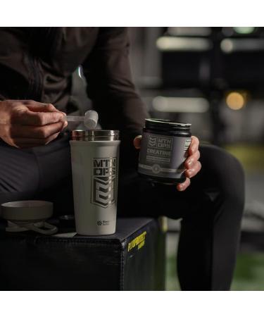 MTN OPS Creatine Monohydrate Powder - 100% Pure Unflavored 50 Servings for Muscle Mass Strength & Power | International Shipping Available - Buy Online on GoSupps.com