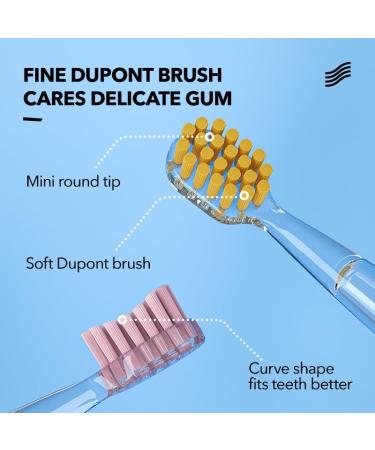 Brush Heads for Tachibiu Electric Toothbrush - Lovely Pink | International Shipping Available - Buy Online on GoSupps.com