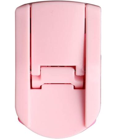 Pink Eyelash Curler with Soft Gentle Lash Pad Lash Curler with Silicone Pad Get Perfect Curl in 5 Seconds Portable Travel Eyelash Curler Best Gifts for Women Makeup Tool Eyelash Curlers Makeup Brushes