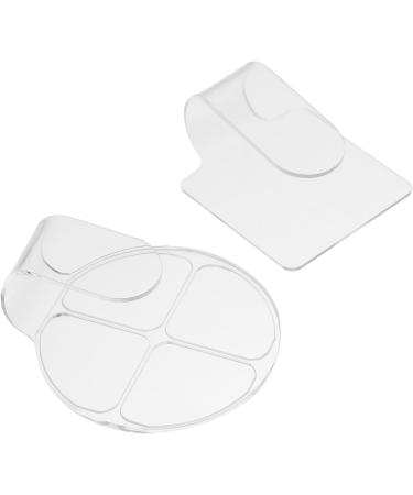  STOBOK STOBOK Makeup Mixing Plate Set Portable Makeup Tray Acrylic Makeup Trays for Nail Art for Professionals - Buy Online on GoSupps.com