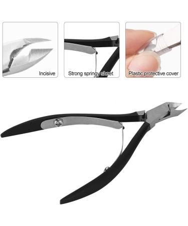 Easy To Trim Nail Trimmer Dead Skin Scissors Easy To Grasp for Home Manicure Store(black) - Buy Online on GoSupps.com