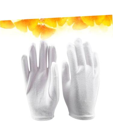 FRCOLOR 54 Pairs Working Gloves for Women Hydrating Gloves Gloves Jewelry Inspection Gloves Cotton Gloves for Dry Hands Work Glove Moisturizing Gloves Spa Gloves Thick Section White - Buy Online on GoSupps.com