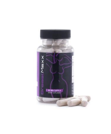 Breast Maxx Natural Breast Enhancement Pills for Men and Women - Female Enhancement Pills - Growth Hormones for Men - Pills Promoting Breast Growth - (60 Pills) 30 Count (Pack of 1) - Buy Online on GoSupps.com