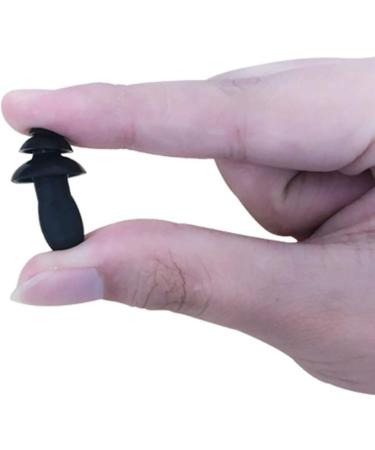 Super Soundproof Earplugs for Sleep & Study | Anti-Noise Hearing Protection | 6 Pairs - Black Size M - Buy Online on GoSupps.com