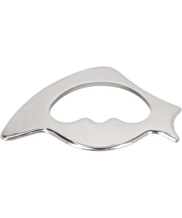 Stainless Steel Gua Sha Massager | Physiotherapy Muscle Scraper for Legs Ankle & Neck | Home Gift with Storage Bag - Buy Online on GoSupps.com