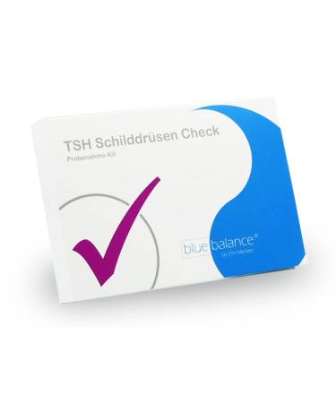 blue balance TSH thyroid test | health test | sampling kit | self-test for home | rapid test | with laboratory analysis