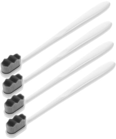 Buy Tovinanna 16 Pcs Aesthetic Soft Toothbrush Set - Travel Friendly Durable and Stylish White Toothbrushes for Home Use - Buy Online on GoSupps.com