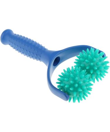 MagiDeal Y-Type Green Massage Roller with 2 Knobbed Balls - Relaxing Foot & Hand Massager for Self-Care | International Shipping Available - Buy Online on GoSupps.com