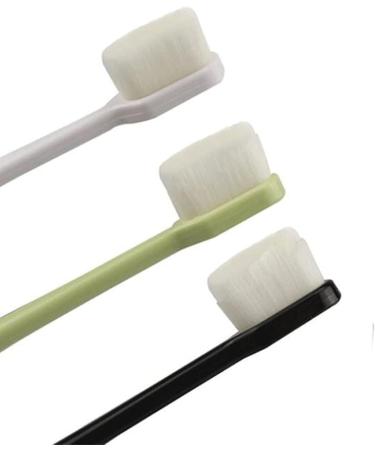 Suicra Ultra-Fine Toothbrush - Eco-Friendly Micro Soft Bristles for Ultimate Oral Care | Portable Green Toothbrush Kit - Buy Online on GoSupps.com