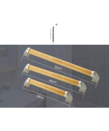 Bathroom Handrails Safety Old Man Support Grab Bar Toilet Accessible Disabled Wooden Anti-Slip Grab Bar Wall-Mounted Grab Bar for Child Dis - Buy Online on GoSupps.com