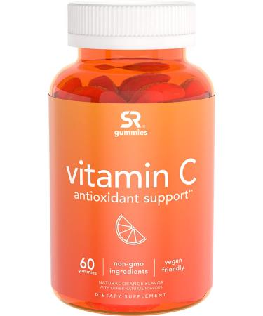 Sports Research Vitamin C Natural Orange 60 Gummies