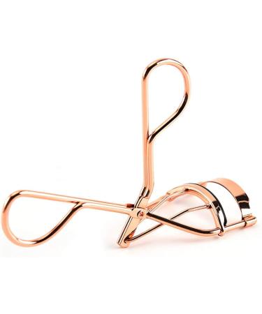 Fliyeong Durable Professional Rose Gold Eyelash Curler Eye lashes Curling Clip Cosmetic Makeup Tools Accessories - Buy Online on GoSupps.com