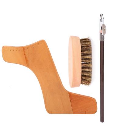 Crazy Sale: Professional Beard Styling Tools Set - Mustache Brush for Men | Perfect Gift for Dad Husband & Brothers - Buy Online on GoSupps.com