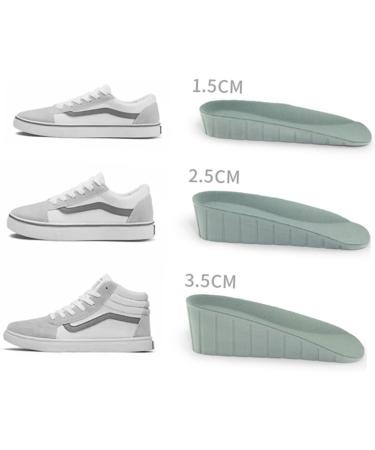 FOMIYES 2 Pairs Heel Lift Insoles - Invisible Height Increasing Cushions for Comfort & Shock Absorption - Perfect for All Shoes - Buy Online on GoSupps.com