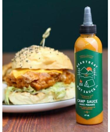 Heartbeat Hot Sauce - Camp Sauce All Purpose Condiment for Outdoor Adventures 177ml (3 Bottles) 177 ml (Pack of 3) - Buy Online on GoSupps.com