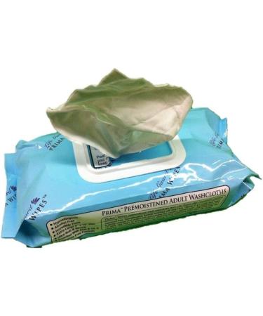 Prima Wipes Adult Washcloths 12 Pack Case - 48 Extra-Large 9x13 Wipes/Pack - Buy Online on GoSupps.com