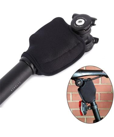 Black Seatpost Cover for Suntour NCX Suspension Seatpost - Protective Finger Guard - Buy Online on GoSupps.com