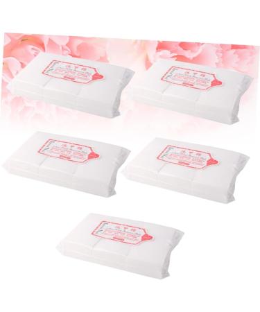  POPETPOP POPETPOP 3000 Pieces Organic Nail Polish Cotton Cosmetic Cleaning Wipes Nails Lint Free Wipes Organic Thicken White Nail Remover - Buy Online on GoSupps.com