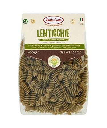 Dalla Costa Dalla Costa Harmony Life Fusilli Green Lentil Pasta 400g