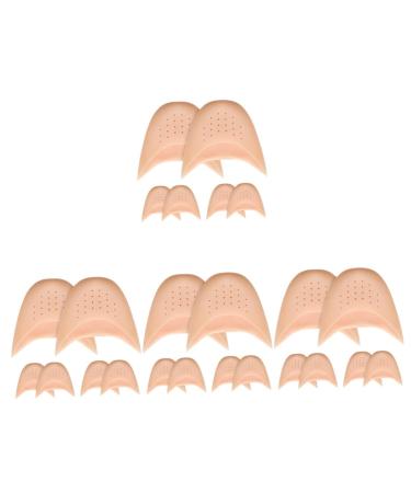 NOLITOY 24 Pcs Toe Protector Daily Use Toe Sleeve Shoes Protector Kids Hooks for Wall Ballet Shoe Filler Concealer Silicone Heel Protector Socking Multifunction Sebs Silicone Gel