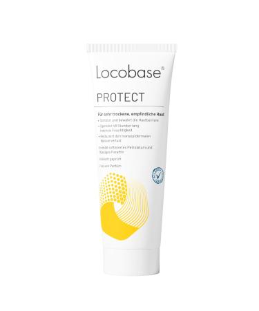 Locobase Locobase Protect Creme 48H Moisturizing Cream for Dry and Irritated Skin - Body and Face Care - Strengthens Skin Barrier - Fragrance Free - For the Whole Family - 100g